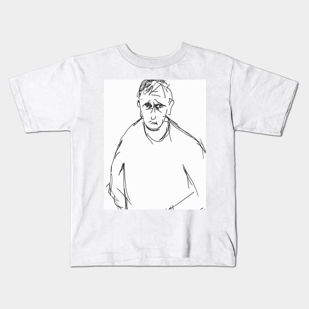 Lukas Mattson - Succession Kids T-Shirt by Idrawfaces